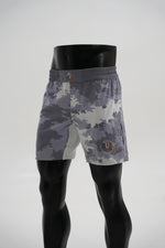 Load image into Gallery viewer, Grey/White Camo 2in1 Shorts