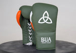 Load image into Gallery viewer, Tri Colour Boxing Lace Up Gloves