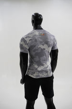 Load image into Gallery viewer, Grey/White Camo Tee