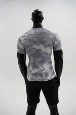 Load image into Gallery viewer, Grey/White Camo Tee