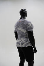 Load image into Gallery viewer, Grey/White Camo Tee