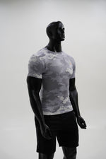 Load image into Gallery viewer, Grey/White Camo Tee