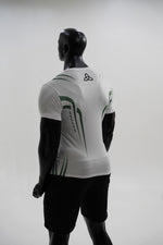 Load image into Gallery viewer, White/Green Performance Tee