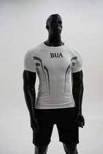 Load image into Gallery viewer, White/Green Performance Tee