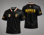 Load image into Gallery viewer, Mama B Black Oversized Supporters Jersey

