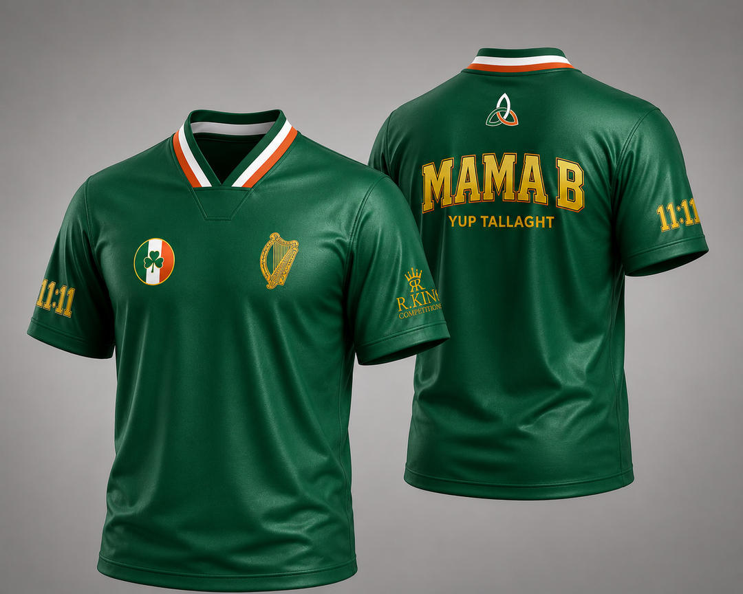 Mama B Green Oversized Supporters Jersey