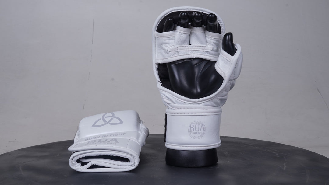 MMA Fight Night Gloves 'White Frost' Edition