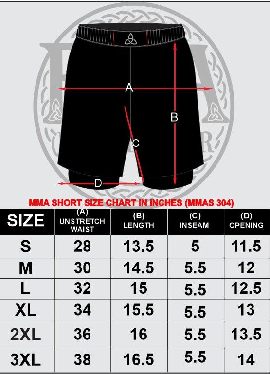 Black/Green 2in1 Shorts