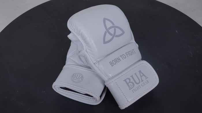 MMA Fight Night Gloves 'White Frost' Edition