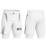 Load image into Gallery viewer, White/Green 2in1 Shorts
