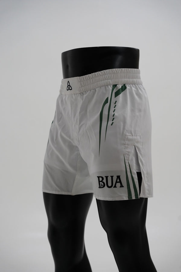 White/Green 2in1 Shorts