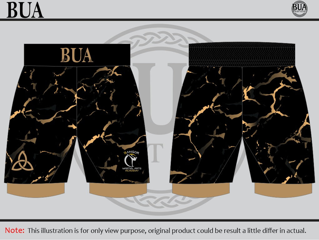 Bangor Martial Arts Acadamy Custom 2in1 Shorts