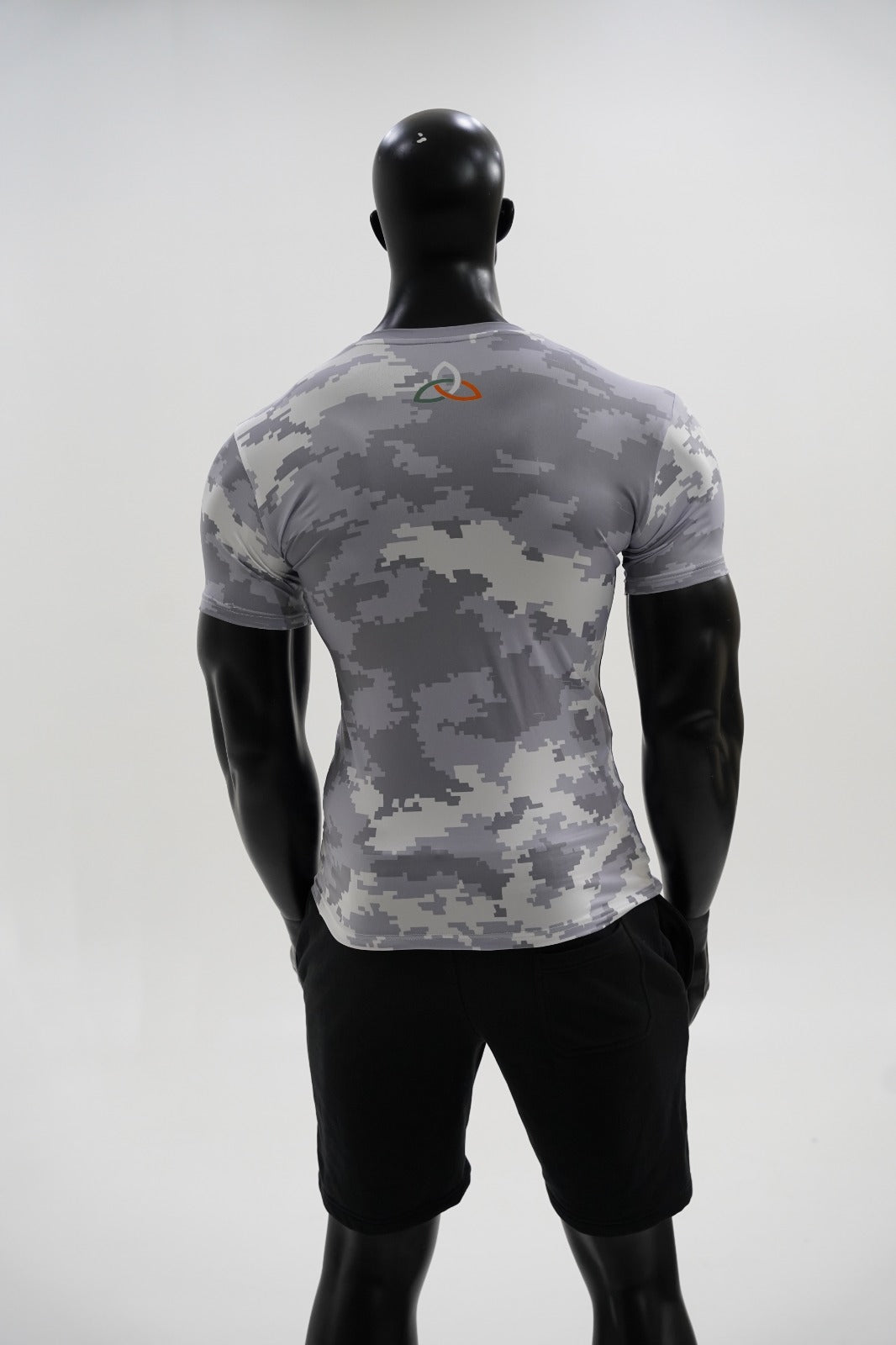 Grey/White Camo Tee