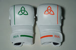 Load image into Gallery viewer, White/Green/Orange MMA Sparring Gloves
