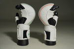 Load image into Gallery viewer, White/Green/Orange MMA Sparring Gloves
