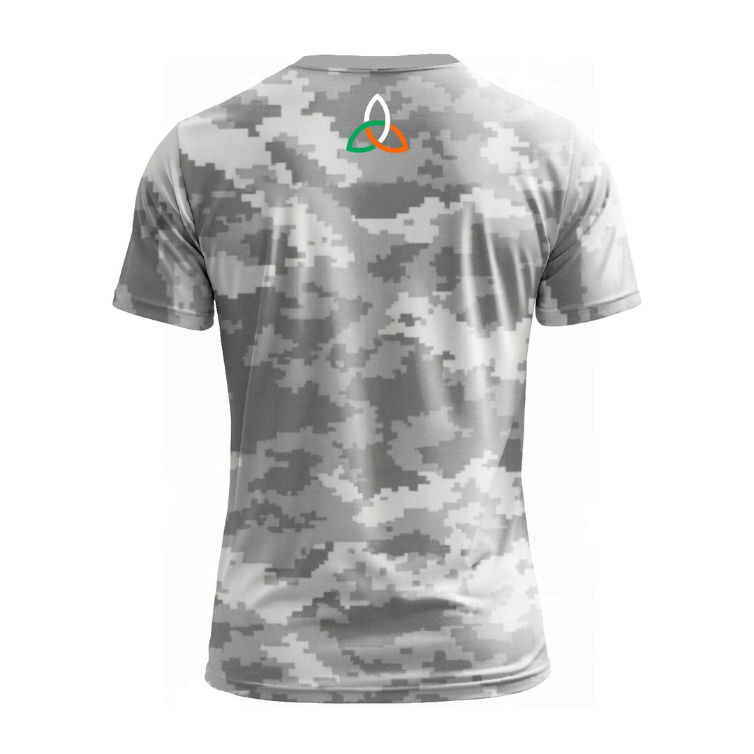 Grey/White Camo Tee